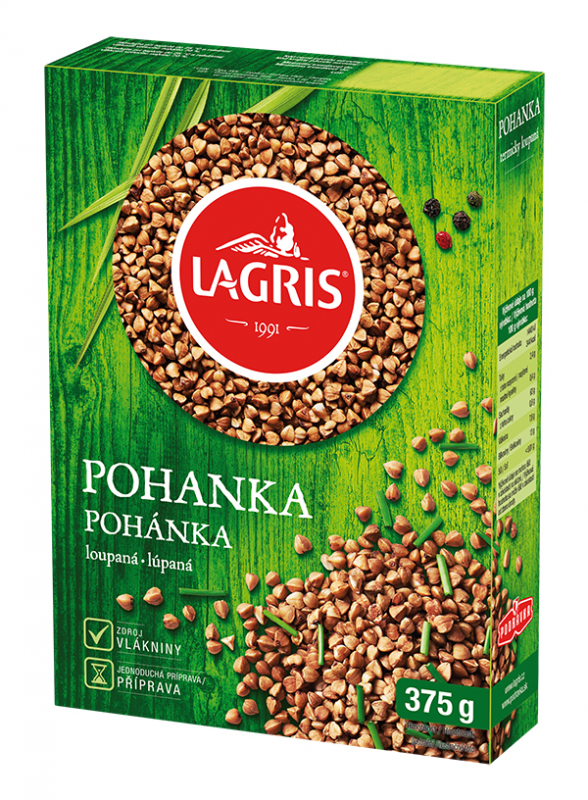 Pohánka lúpaná 375g, Lagris. / 1ks